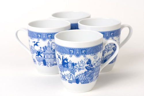 Calamityware Set of 4 Mugs